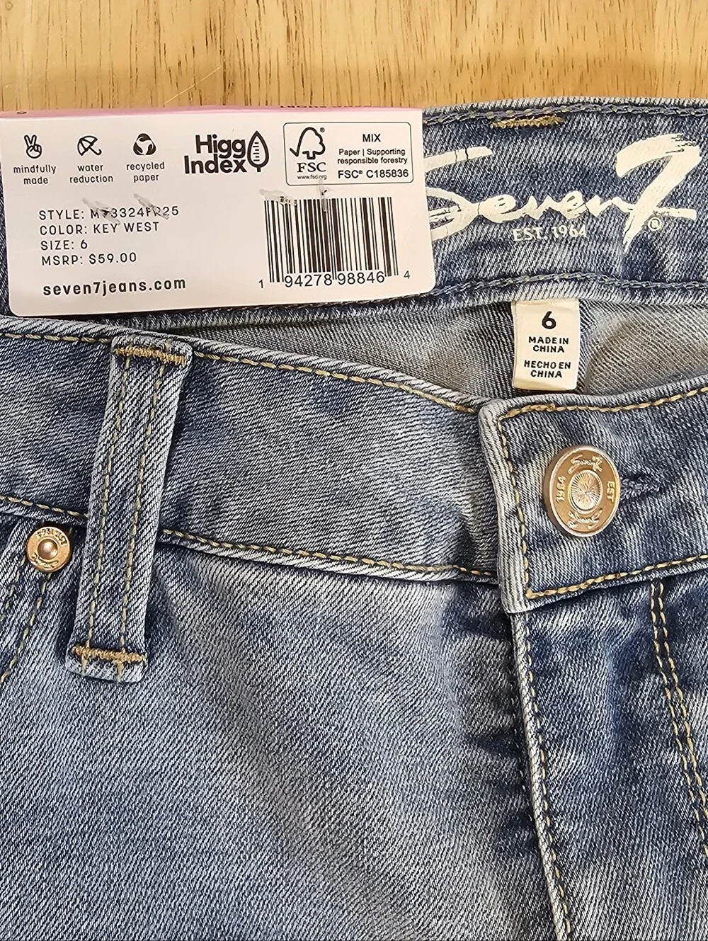 Seven7 Weekend Denim Shorts